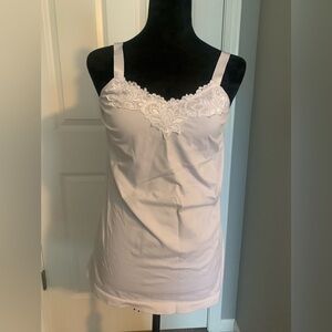 Lace-Trim Camisoles (lot of 2)